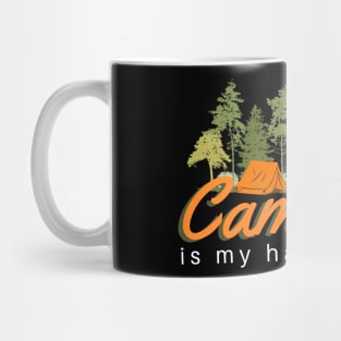 Camping is my Happy Place Mug